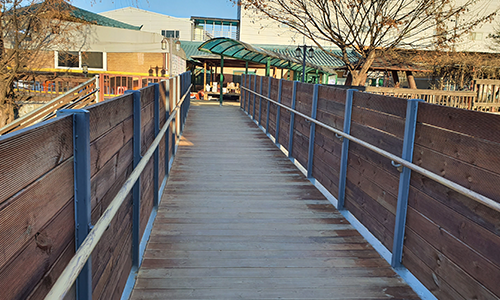 숯가마, 식당 이동로