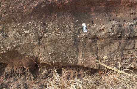 Erosional Surface and Cross-bedding