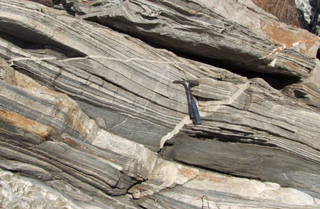 Banded Gneiss and Pegmatites