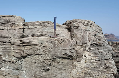 Recumbent Fold and Meatsedimentary Rocks
